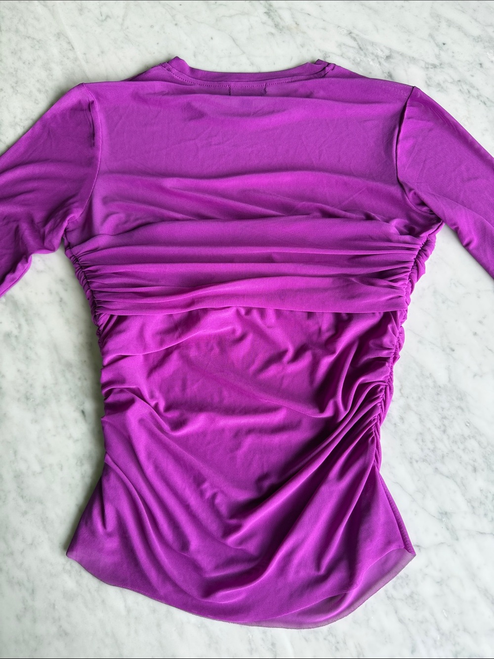 AFRM Sandrine Long Sleeve Mesh Top - Picture 8 of 8